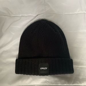 Black Oakley Beanie